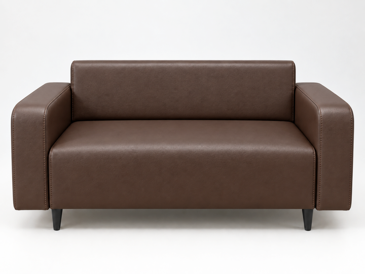 Диван офисный Tobi Sho Арне с подлокотниками 1580х700х740 мм, кожзам Bright Brown/2231 - Фото 1 Диван офисный Tobi Sho Арне с подлокотниками 1580х700х740 мм, кожзам Bright Brown/2231 - изображение 1