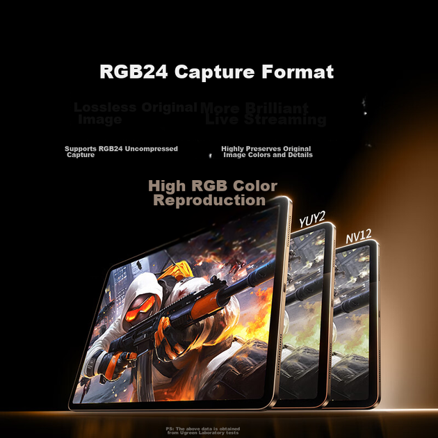 Відеозахоплювальна карта UGREEN HDMI 4K60Hz HD RGB24, сумісна з Switch 2, камерами Nikon Sony Canon, мобільними пристроями iPad, планшетами, ПК, записом ігор у прямому ефірі - Фото 3 Відеозахоплювальна карта UGREEN HDMI 4K60Hz HD RGB24, сумісна з Switch 2, камерами Nikon Sony Canon, мобільними пристроями iPad, планшетами, ПК, записом ігор у прямому ефірі - зображення 3