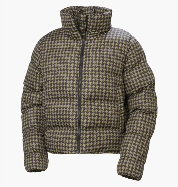 Куртка женская Helly Hansen Jade Puffer Brown/Yellow XS 53109-718 - Фото 1 Куртка женская Helly Hansen Jade Puffer Brown/Yellow XS 53109-718 - изображение 1