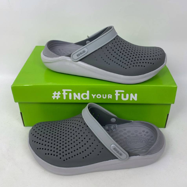 Крокси LiteRide Clog Grey, розмір 43 - изображение 8
