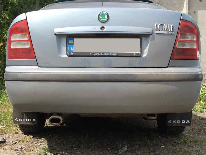 Универсальные брызговики Skoda, 230×375,2 шт - изображение 5