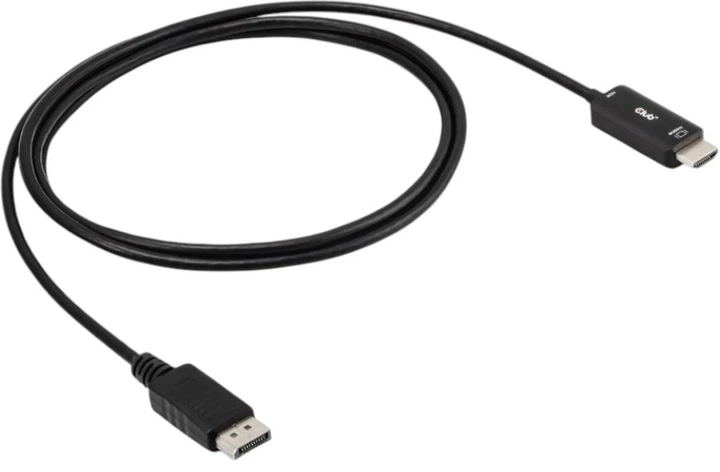 Кабель Club 3D DisplayPort — HDMI 2.0 4K 60 Гц HDR 2 м Black (CAC-1083) - зображення 2