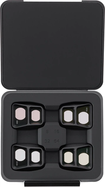 Набір оптичних фільтрів для дрона DJI для DJI Air 3 4 шт (CP.MA.00000700.01) - зображення 2