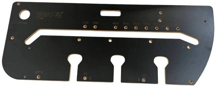Szablon do łączenia blatów kuchennych YATO 700 mm (YT-70890) (5906083041761) (955555921334403) - Outlet - obraz 3