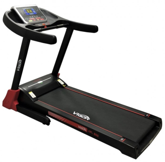 Электрическая беговая дорожка Vigor XPL800, 3 л. с., до 18 км/ч, LCD-дисплей 7", 12 программ, электрический наклон до 15%, до 130 кг - изображение 5