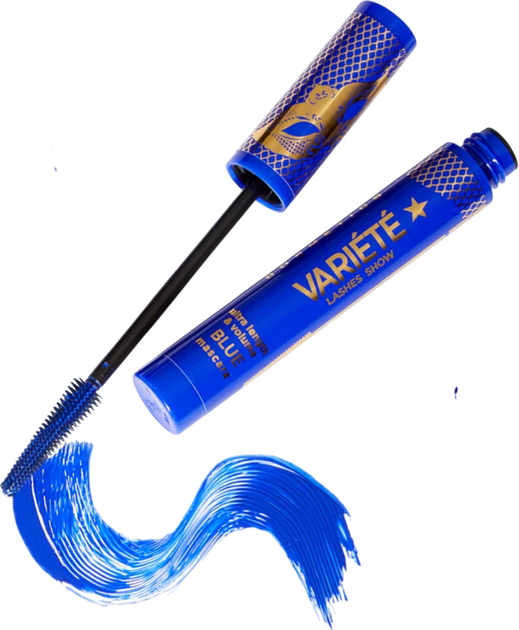 Tusz do rzęs Eveline Variete Lashes Show Niebieski 9 ml (5903416058069) - obraz 2