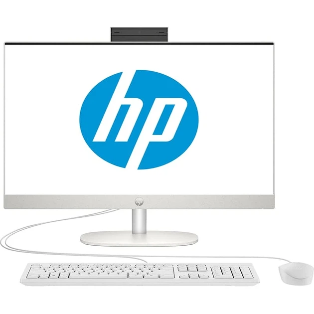 Моноблок HP 240 G10 (A55B6ET) White - Фото 1 Моноблок HP 240 G10 (A55B6ET) White - зображення 1