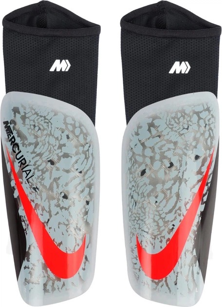 Щитки футбольні Nike Mercurial Lite розмір S Сірі (198731200575) - Фото 1 Щитки футбольні Nike Mercurial Lite розмір S Сірі (198731200575) - зображення 1