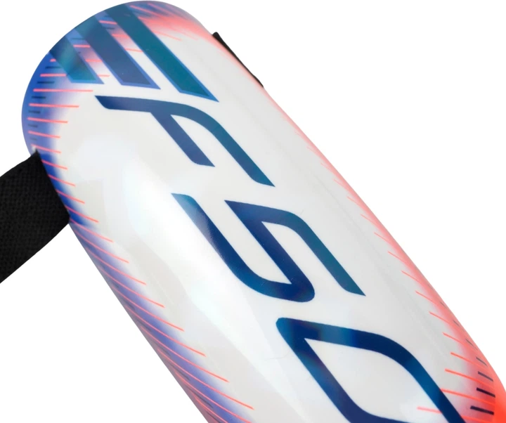 Ochraniacze piłkarskie dla dzieci Adidas F50 Match rozmiar M Biało-fioletowo-pomarańczowe (4069999612829) - obraz 2