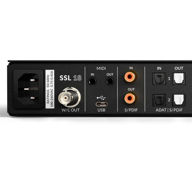 Аудиоинтерфейс Solid State Logic SSL 18 - Фото 5 Аудиоинтерфейс Solid State Logic SSL 18 - изображение 5