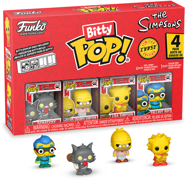 Zestaw figurek Funko Pop! The Simpsons 4 (889698857710) - Zdjęcie 1 Zestaw figurek Funko Pop! The Simpsons 4 (889698857710) - obraz 1