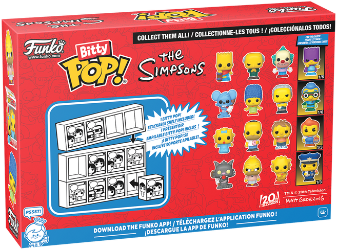 Zestaw figurek Funko Pop! The Simpsons 4 (889698857710) - Zdjęcie 2 Zestaw figurek Funko Pop! The Simpsons 4 (889698857710) - obraz 2