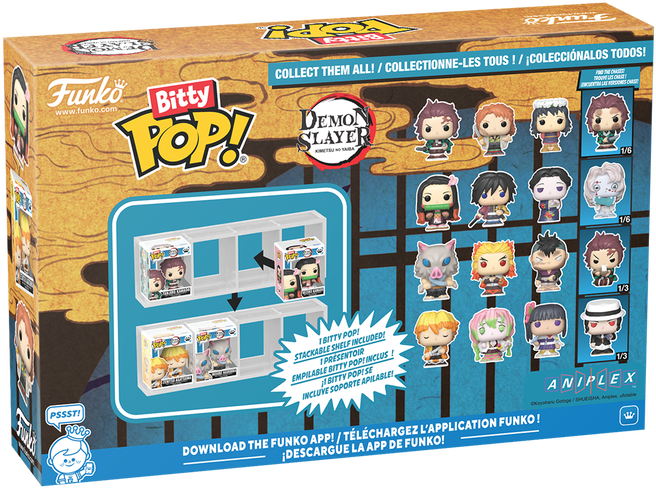 Zestaw figurek Funko Pop! Demon Slayer (889698860949) - obraz 2