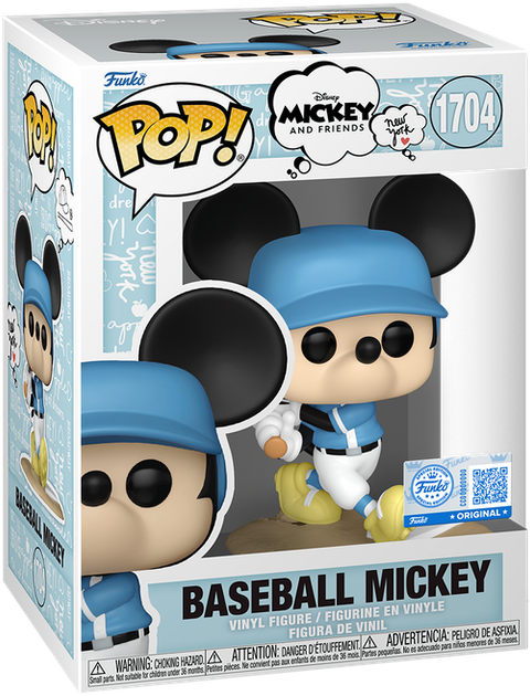 Figurka Funko Pop! Baseball Mickey (889698920575) - Zdjęcie 1 Figurka Funko Pop! Baseball Mickey (889698920575) - obraz 1