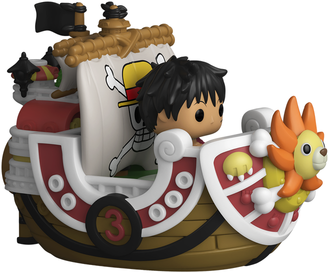 Zestaw figurek Funko Pop! Rides Monkey D. Luffy and Thousand Sunny (889698929653) - obraz 3