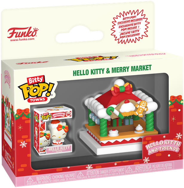 Zestaw figurek Funko Pop! Towns Hello Kitty and Merry Market (889698935555) - Zdjęcie 1 Zestaw figurek Funko Pop! Towns Hello Kitty and Merry Market (889698935555) - obraz 1