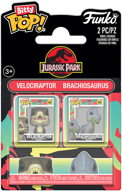 Фігурки Funko Pop! Velociraptor and Brachiosaurus (889698941990) - Фото 1 Фігурки Funko Pop! Velociraptor and Brachiosaurus (889698941990) - зображення 1