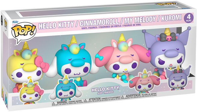 Zestaw figurek Funko Pop! Hello Kitty Unicorn Outfit (889698956437) - Zdjęcie 1 Zestaw figurek Funko Pop! Hello Kitty Unicorn Outfit (889698956437) - obraz 1