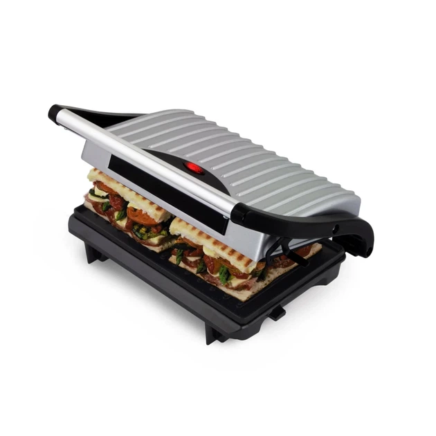 Электрогриль Esperanza Pizzaiola EKG005 750 Вт Stainless Steel (5901299914625) - Фото 2 Электрогриль Esperanza Pizzaiola EKG005 750 Вт Stainless Steel (5901299914625) - изображение 2