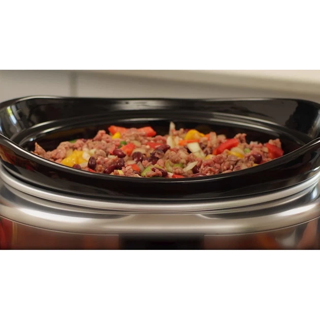 Повільноварка Crock-Pot SCCPBPP605-050 5,7 л Chrome (5060134335848) - зображення 4