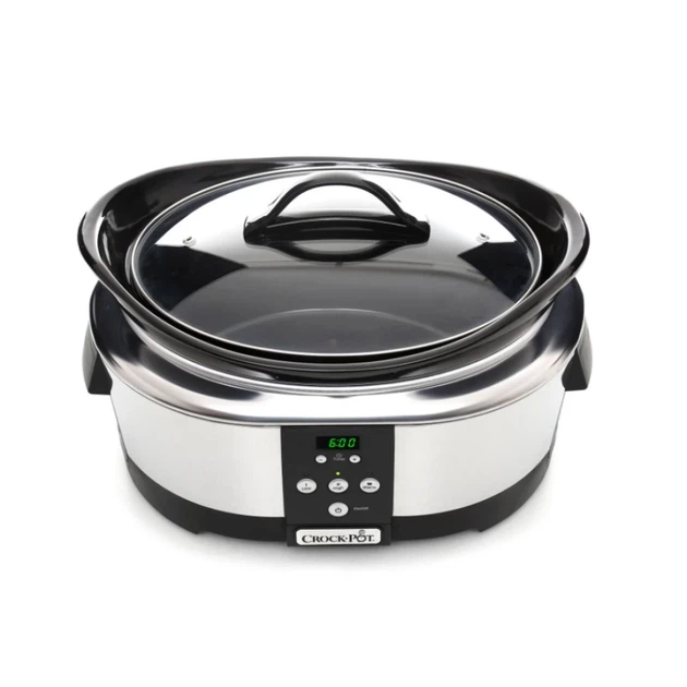 Повільноварка Crock-Pot SCCPBPP605-050 5,7 л Chrome (5060134335848) - зображення 7