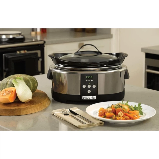 Повільноварка Crock-Pot SCCPBPP605-050 5,7 л Chrome (5060134335848) - зображення 9