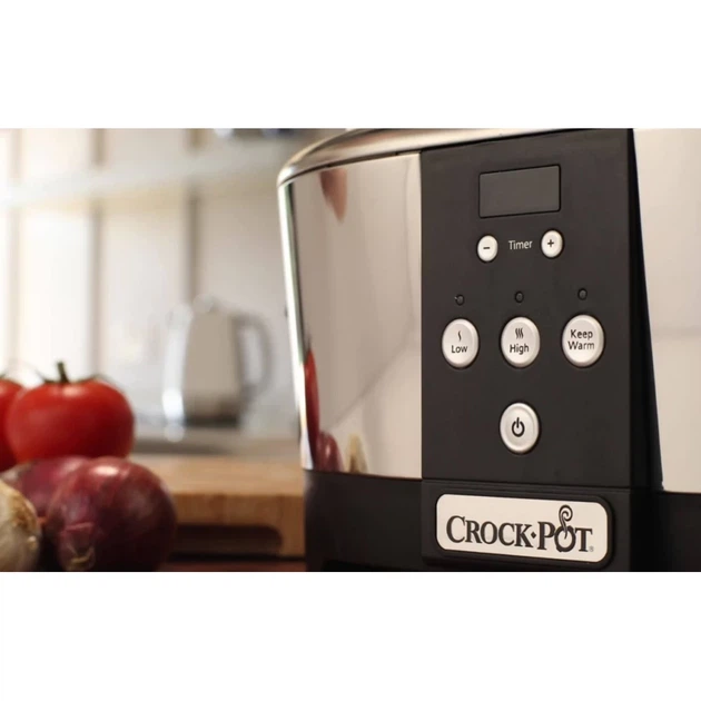 Повільноварка Crock-Pot SCCPBPP605-050 5,7 л Chrome (5060134335848) - зображення 10