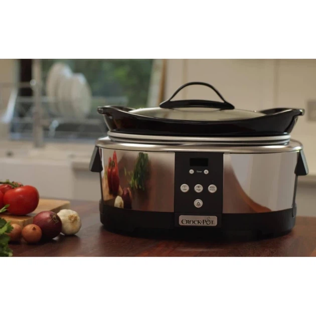 Повільноварка Crock-Pot SCCPBPP605-050 5,7 л Chrome (5060134335848) - зображення 12