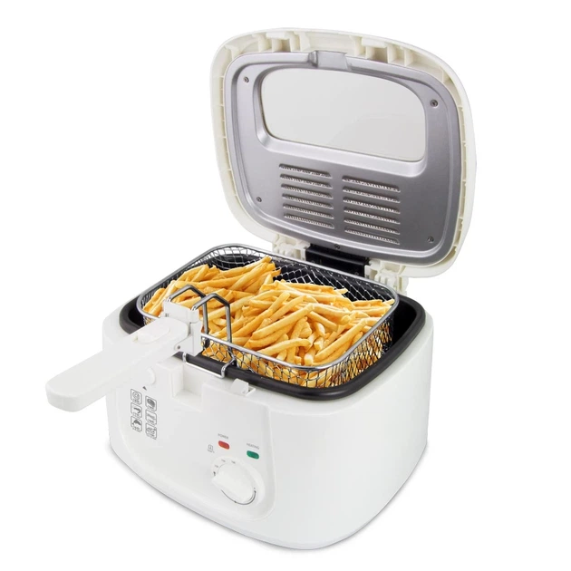 Фритюрница Esperanza Spring Roll EKG012 2,5 л 1800 Вт White (5901299954744) - Фото 5 Фритюрница Esperanza Spring Roll EKG012 2,5 л 1800 Вт White (5901299954744) - изображение 5