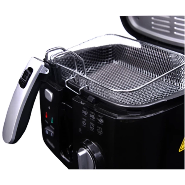 Фритюрница Mesko MS 4908 1800 Вт 2,5 л Black (5908256836983) - Фото 3 Фритюрница Mesko MS 4908 1800 Вт 2,5 л Black (5908256836983) - изображение 3