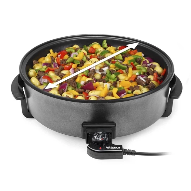 Електрогриль Tristar PZ-9145 XXL 1500 Вт Black (8713016087027) - Фото 3 Електрогриль Tristar PZ-9145 XXL 1500 Вт Black (8713016087027) - зображення 3