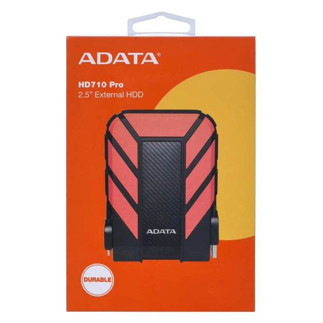 Внешний жесткий диск Adata HD710 Pro 1TB USB 3.2 Red (4713218460417) - изображение 4