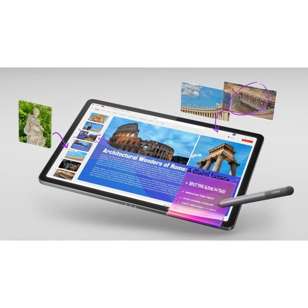 Планшет Lenovo Idea Tab 11 11" 2.5K 8/128 ГБ Wi-Fi Luna Grey (199275107368) - изображение 8