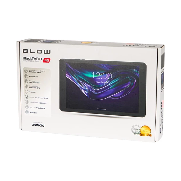 Планшет Blow BlackTab8 3/32GB 4G LTE IPS (5900804146773) - изображение 5