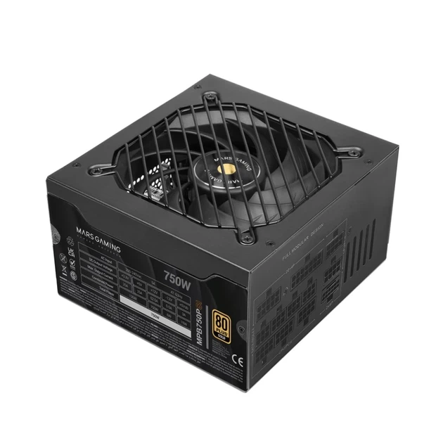 Блок питания Tacens Mars MPB750PSI 750 Вт DC-DC ATX 3.1 PCIe 5.1 80PLUS Gold (8435693114154) - изображение 4