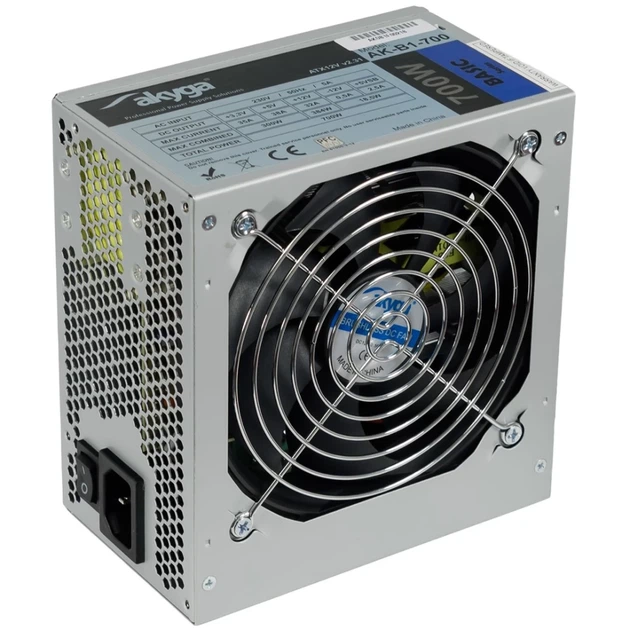 Блок питания Akyga AK-B1-700 700 Вт пассивное охлаждение 120 мм (5901720131485) - изображение 2