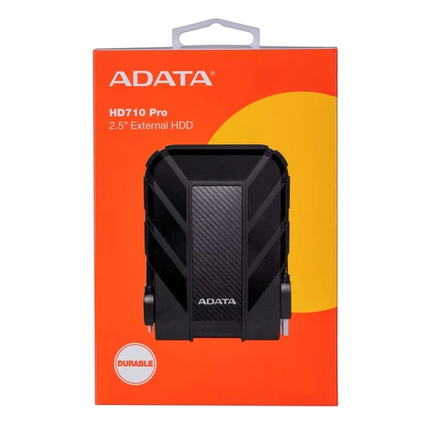 Зовнішній жорсткий диск Adata HD710 Pro 1TB USB 3.2 Black (4713218460394) - зображення 2