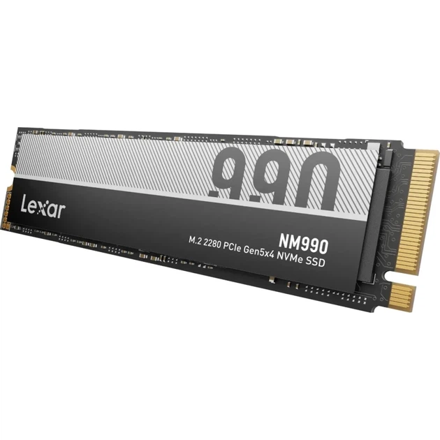 SSD Lexar NM990 4000 ГБ M.2 2280 PCIe Gen 5x4 14000 МБ/с (843367136865) - зображення 2