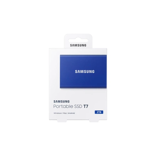 Зовнішній Samsung SSD T7 Portable 2TB Blue (8806090312403) - зображення 2