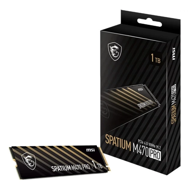 SSD MSI Spatium M470 Pro 1 TB M.2 NVMe PCIe Gen4 (4711377279963) - изображение 4
