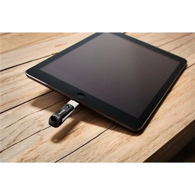 USB-флешка SanDisk iXpand GO 256 ГБ Lightning USB 3.0 Silver (619659169947) - Фото 8 USB-флешка SanDisk iXpand GO 256 ГБ Lightning USB 3.0 Silver (619659169947) - зображення 8