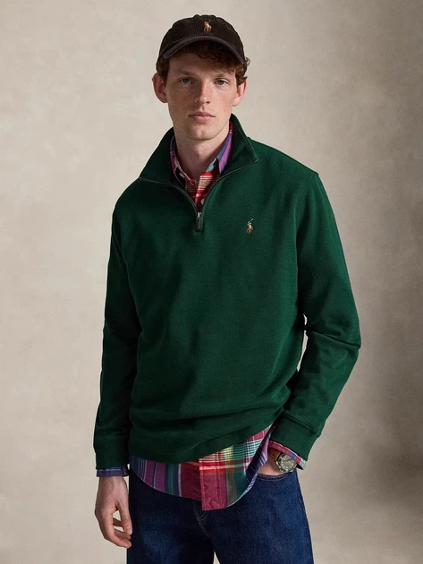 Свитшот мужской Ralph Lauren 617355228 M Зеленый (1163195497) - Фото 1 Свитшот мужской Ralph Lauren 617355228 M Зеленый (1163195497) - изображение 1