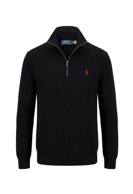 Свитер мужской POLO RALPH LAUREN Men's Classic Cotton Half Zip Sweater E221BL L - Фото 1 Свитер мужской POLO RALPH LAUREN Men's Classic Cotton Half Zip Sweater E221BL L - зображення 1