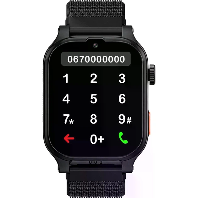 Детские смарт часы AmiGo GO810 ULTRA 4G GPS Black - изображение 5