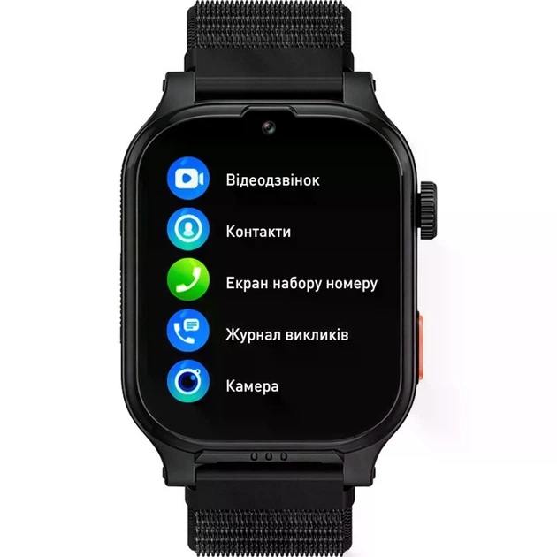 Детские смарт часы AmiGo GO810 ULTRA 4G GPS Black - изображение 6