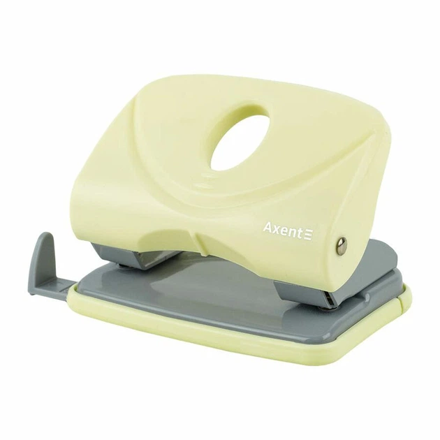 Дырокол Axent Welle-2 Pastelini 20 листов 6 мм пастельный жёлтый (3820-08-A) - Фото 1 Дырокол Axent Welle-2 Pastelini 20 листов 6 мм пастельный жёлтый (3820-08-A) - изображение 1