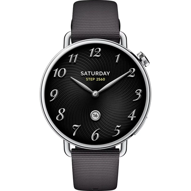 Смарт-годинник Xiaomi Watch S4 41mm Fluororubber Strap Black (BHR07VRGL) Global - зображення 3