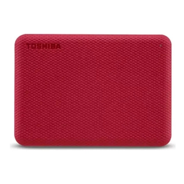 Внешний жесткий диск Toshiba Canvio Advance 2 ТБ 2.5" USB 3.2 Gen 1 Red (HDTCA20ER3AA) - изображение 2