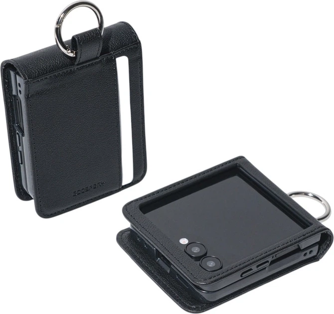 Чохол для смартфона Samsung Galaxy Z Flip8 Mercury Basic Diary Black (BASD-F776-BLK) - Фото 2 Чохол для смартфона Samsung Galaxy Z Flip8 Mercury Basic Diary Black (BASD-F776-BLK) - зображення 2