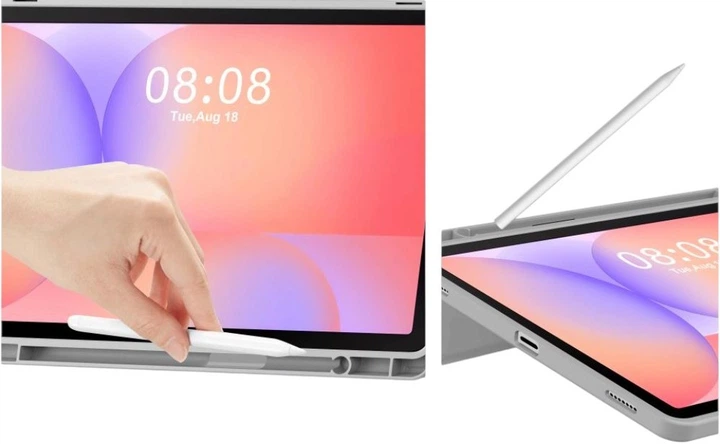 Etui do tabletu Samsung Galaxy Tab S9/S9 FE/S10 FE/S10 Lite 10.9″ Tech-Protect SC PEN Grey (5906302332731) - Zdjęcie 7 Etui do tabletu Samsung Galaxy Tab S9/S9 FE/S10 FE/S10 Lite 10.9″ Tech-Protect SC PEN Grey (5906302332731) - obraz 7